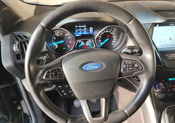 Ford Kuga cena 75900 przebieg: 76810, rok produkcji 2019 z Ogrodzieniec małe 631